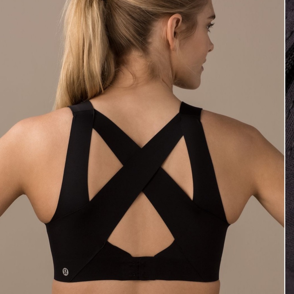 Lululemon Enlite Bra Black sz 34DD